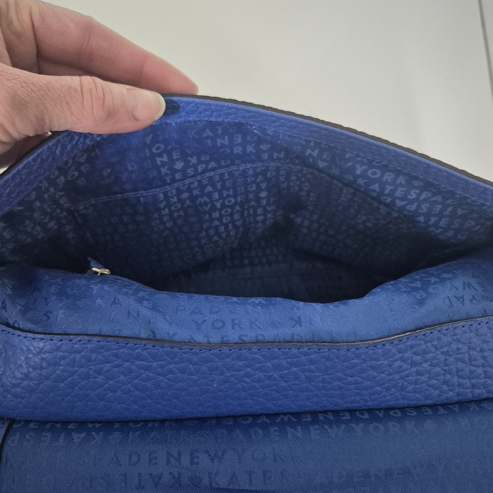 Kate Spade New York Jamison Everette Way Backpack Cobalt Blue - Picture 9 of 11